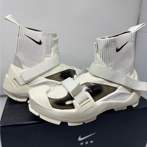 Nike MMW Women's White High-Top Sneakers